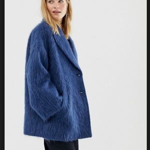 blue mohair coat